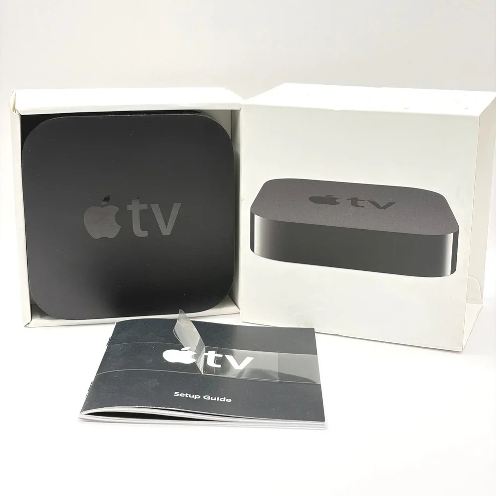 Apple TV Model A1469 3rd Generation Media Streamer w BOX - No Remote - Obsolete